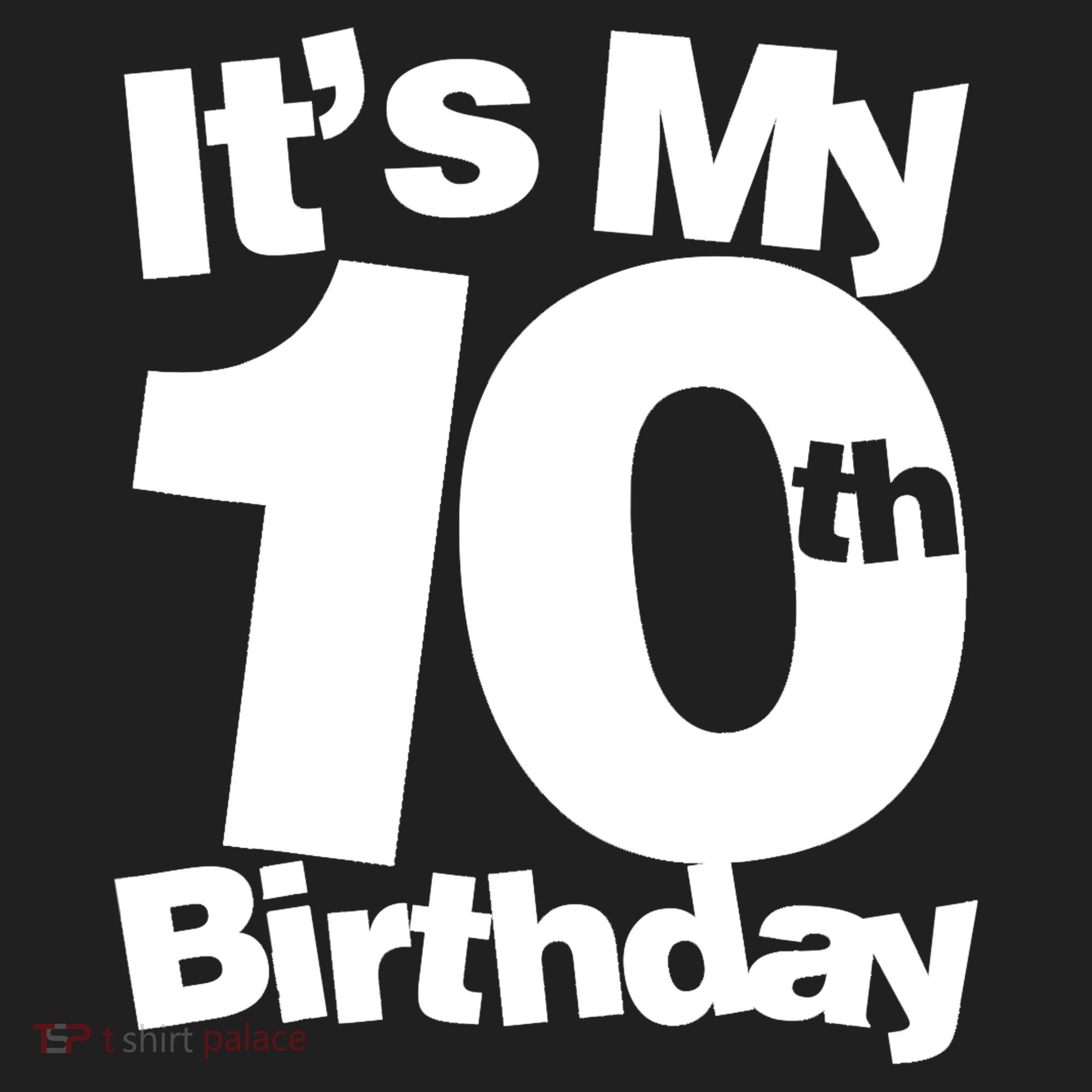 10th Birthday It's My 10th Birthday 10 Year Old Birthday TShirt Hat