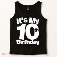 10th Birthday It's My 10th Birthday 10 Year Old Birthday TShirt Tank Top thumb 2