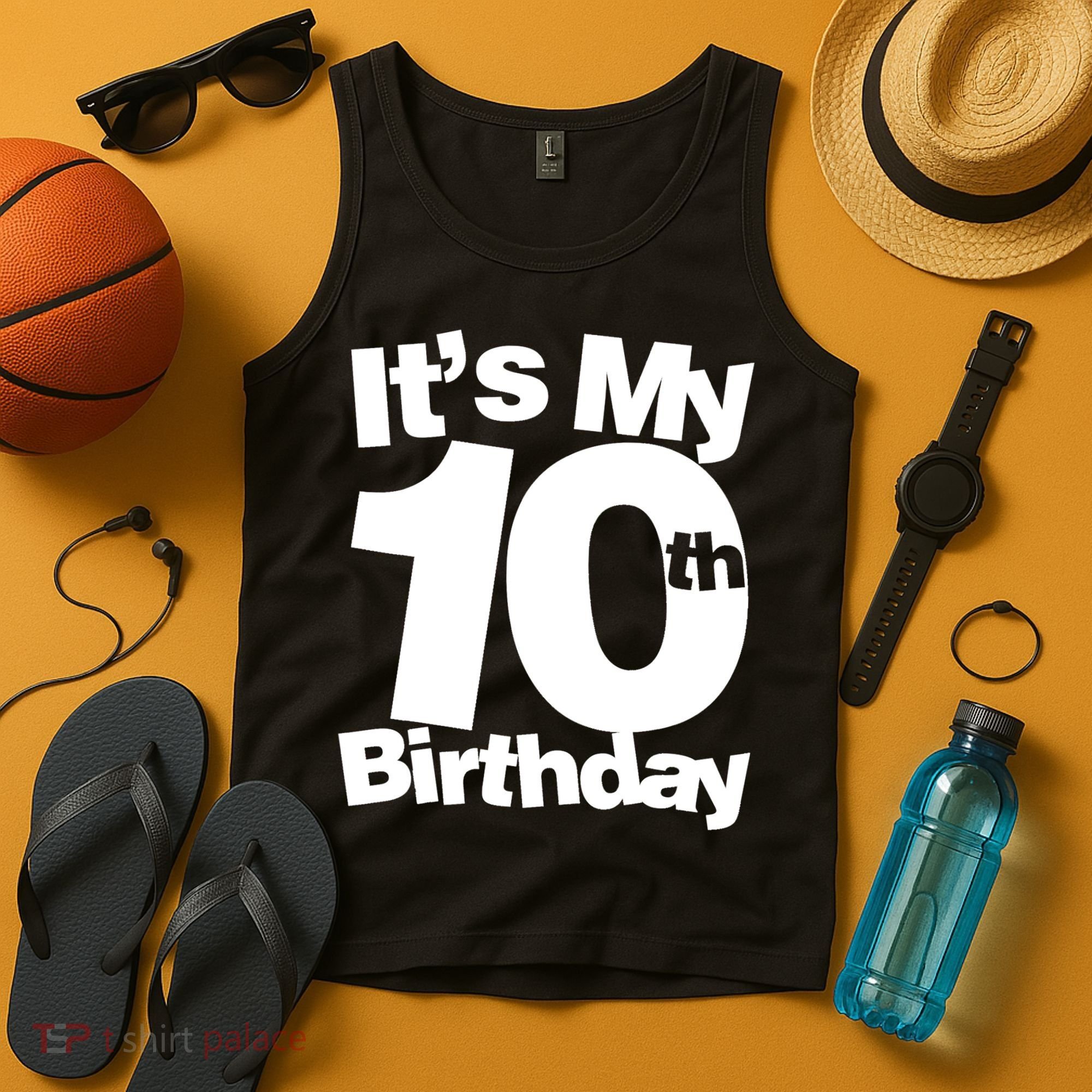10th Birthday It's My 10th Birthday 10 Year Old Birthday TShirt Tank Top
