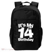 14th Birthday It's My 14th Birthday 14 Year Old Birthday Backpack thumb 0