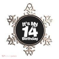 14th Birthday It's My 14th Birthday 14 Year Old Birthday Ornament thumb 0