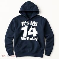 14th Birthday It's My 14th Birthday 14 Year Old Birthday Hoodie thumb 0