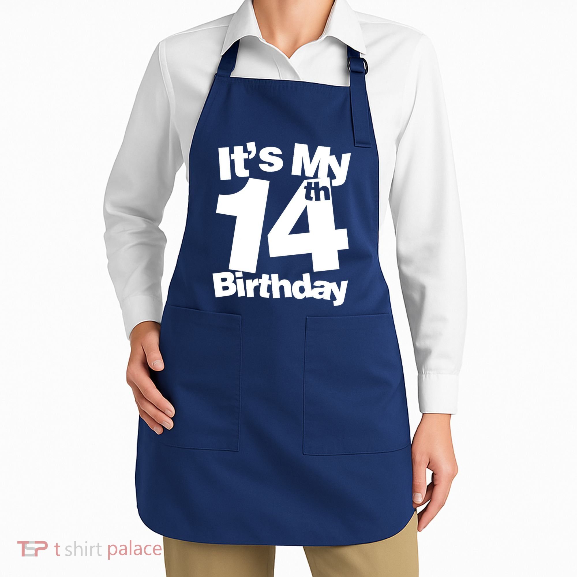14th Birthday It's My 14th Birthday 14 Year Old Birthday Apron