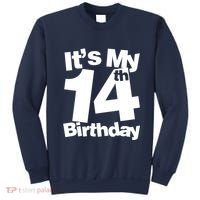 14th Birthday It's My 14th Birthday 14 Year Old Birthday Sweatshirt thumb 0