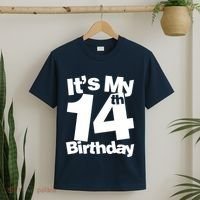 14th Birthday It's My 14th Birthday 14 Year Old Birthday T-Shirt thumb 2