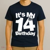 14th Birthday It's My 14th Birthday 14 Year Old Birthday T-Shirt thumb 3