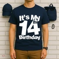 14th Birthday It's My 14th Birthday 14 Year Old Birthday T-Shirt thumb 6