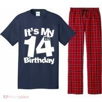 14th Birthday It's My 14th Birthday 14 Year Old Birthday Pajama Set thumb 0