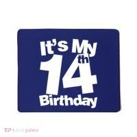 14th Birthday It's My 14th Birthday 14 Year Old Birthday Mousepad thumb 0