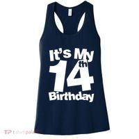 14th Birthday It's My 14th Birthday 14 Year Old Birthday Women's Tank Top thumb 0