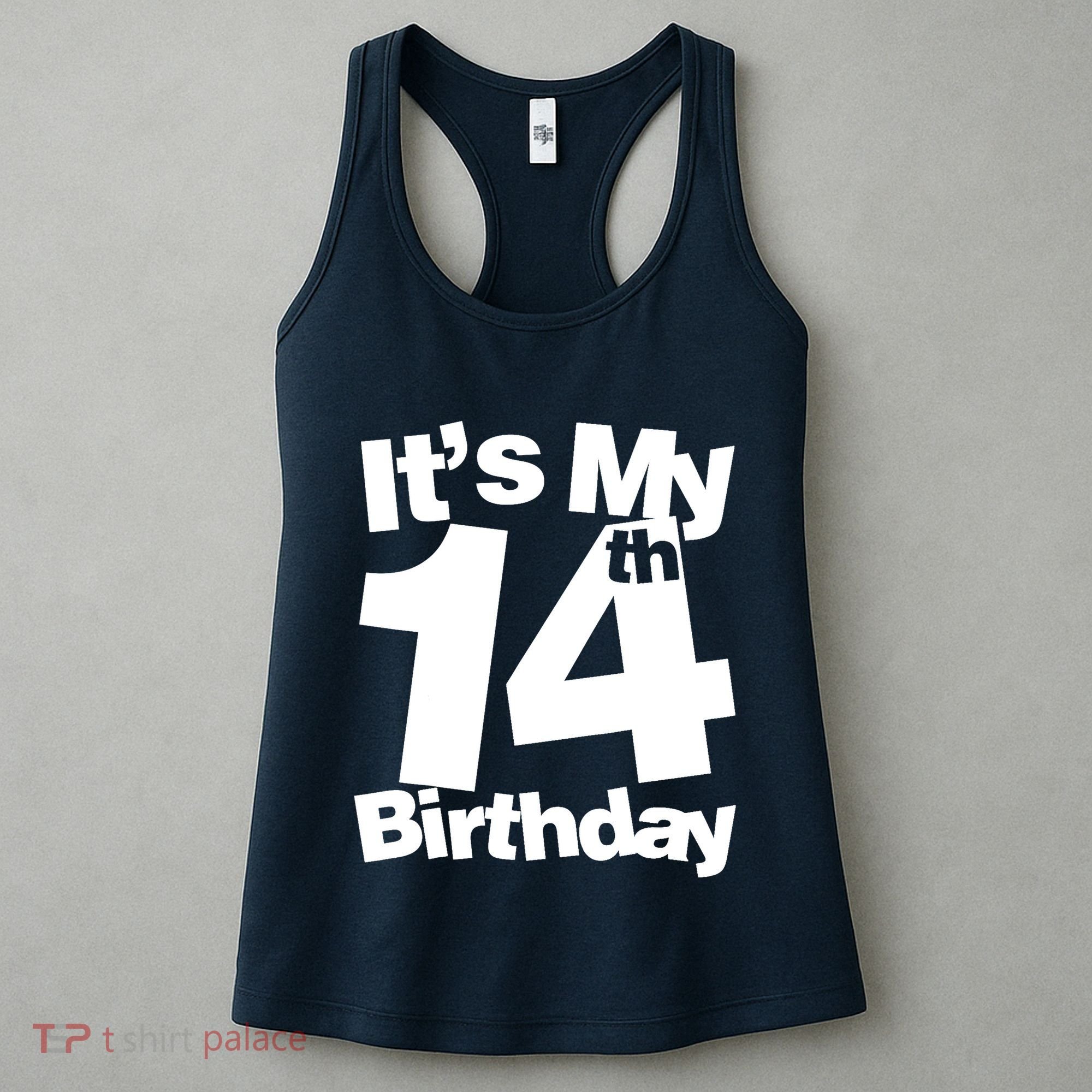 14th Birthday It's My 14th Birthday 14 Year Old Birthday Women's Tank Top