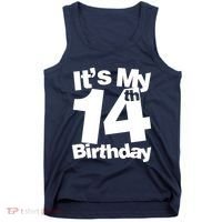 14th Birthday It's My 14th Birthday 14 Year Old Birthday Tank Top thumb 0