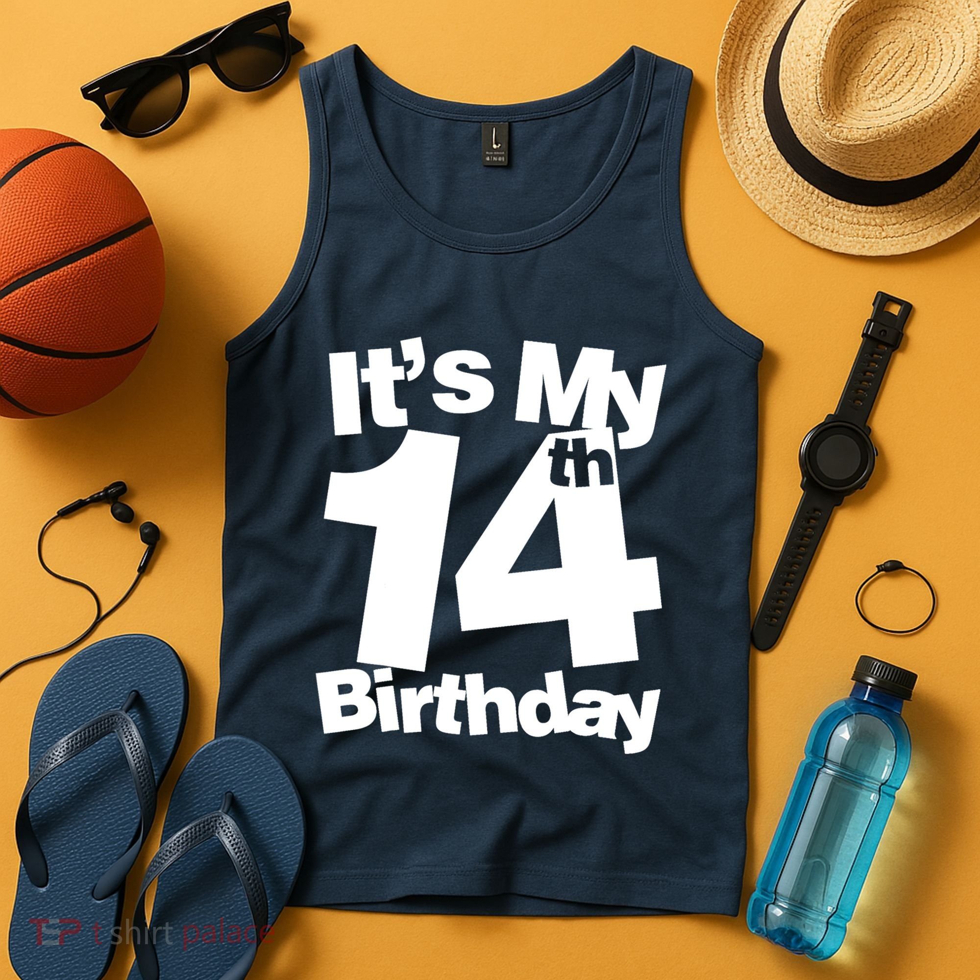 14th Birthday It's My 14th Birthday 14 Year Old Birthday Tank Top