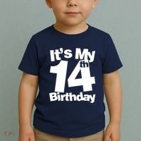 14th Birthday It's My 14th Birthday 14 Year Old Birthday Toddler T-Shirt thumb 2