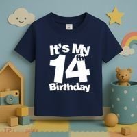 14th Birthday It's My 14th Birthday 14 Year Old Birthday Toddler T-Shirt thumb 3