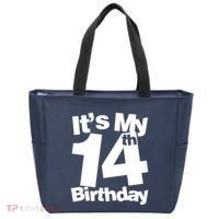 14th Birthday It's My 14th Birthday 14 Year Old Birthday Tote Bag thumb 0