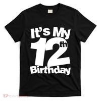 12th Birthday It's My 12th Birthday 12 Year Old Birthday T-Shirt thumb 0
