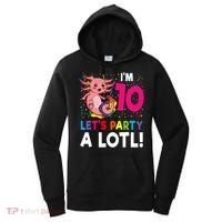 10th Birthday Kawaii Axolotl Girl Party Gift Women's Hoodie thumb 0
