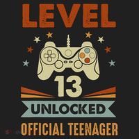 13th Birthday Level 13 Unlocked Teenager Women's Sweatshirt thumb 2