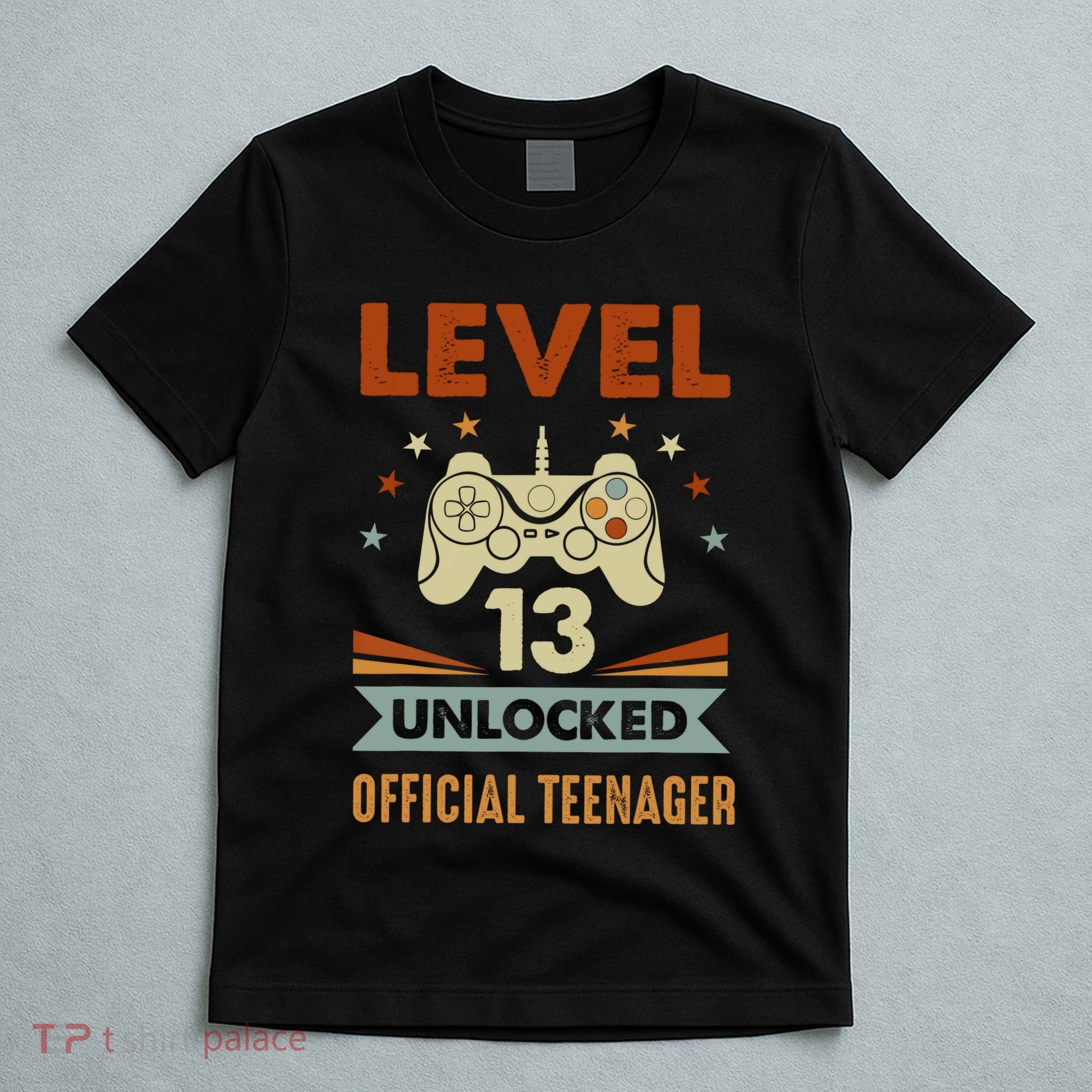 13th Birthday Level 13 Unlocked Teenager T-Shirt