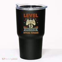 13th Birthday Level 13 Unlocked Teenager Tumbler thumb 0