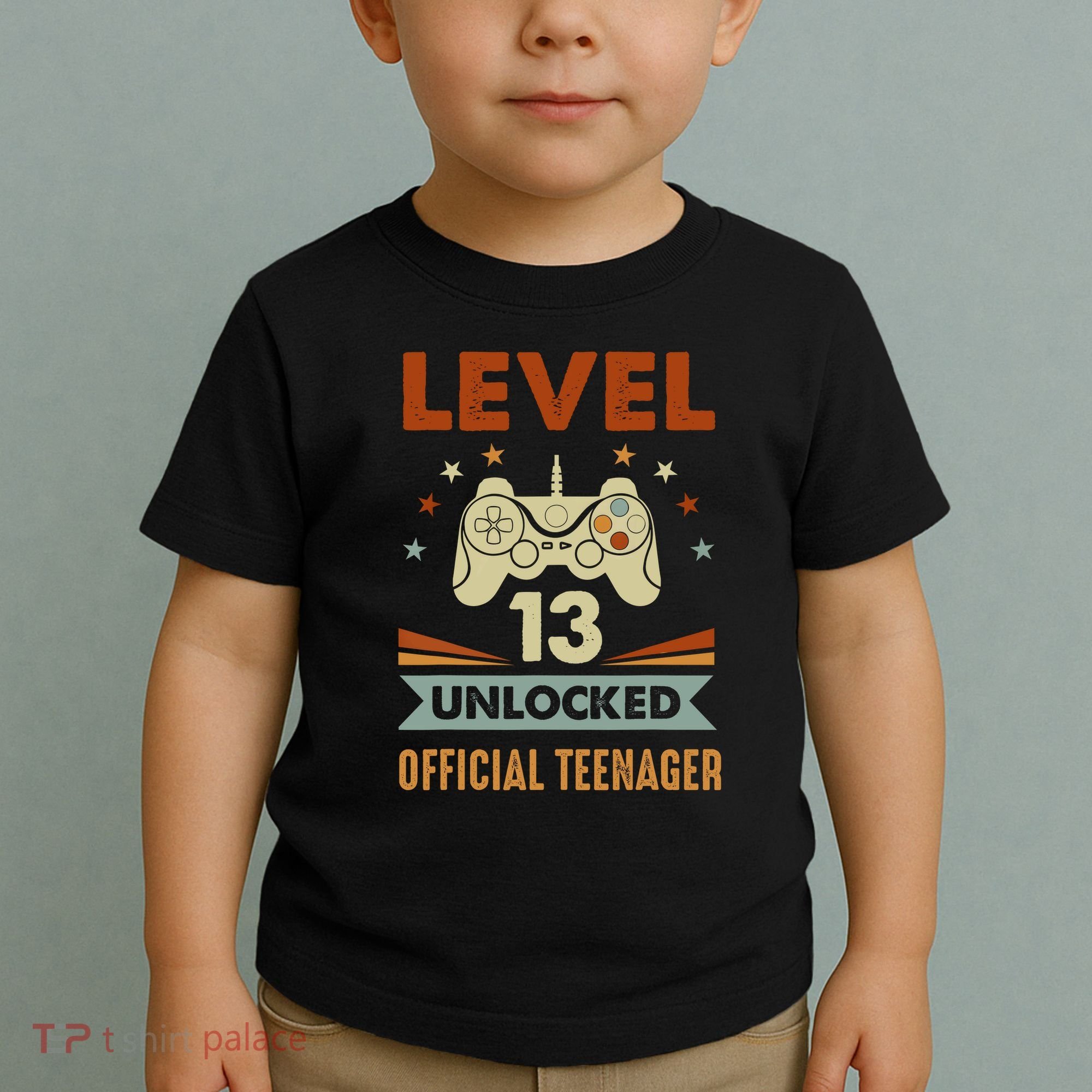 13th Birthday Level 13 Unlocked Teenager Toddler T-Shirt