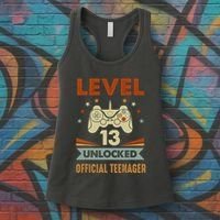 13th Birthday Level 13 Unlocked Teenager Women's Tank Top thumb 3
