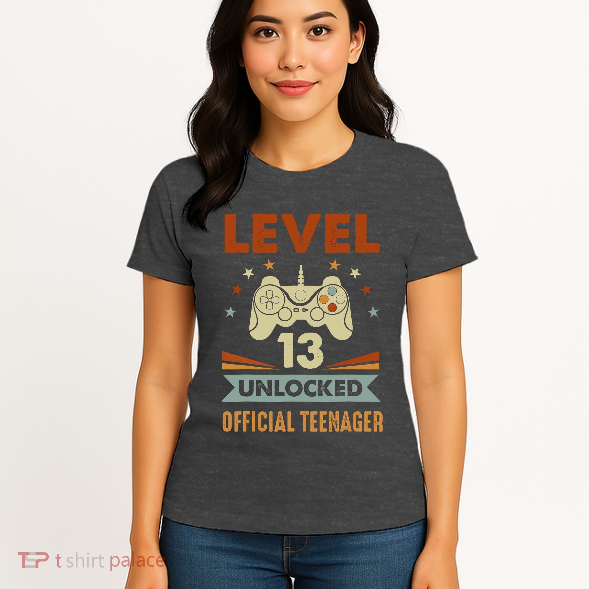 13th Birthday Level 13 Unlocked Teenager Women's T-Shirt