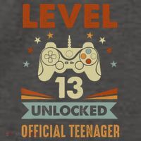 13th Birthday Level 13 Unlocked Teenager Women's T-Shirt thumb 6