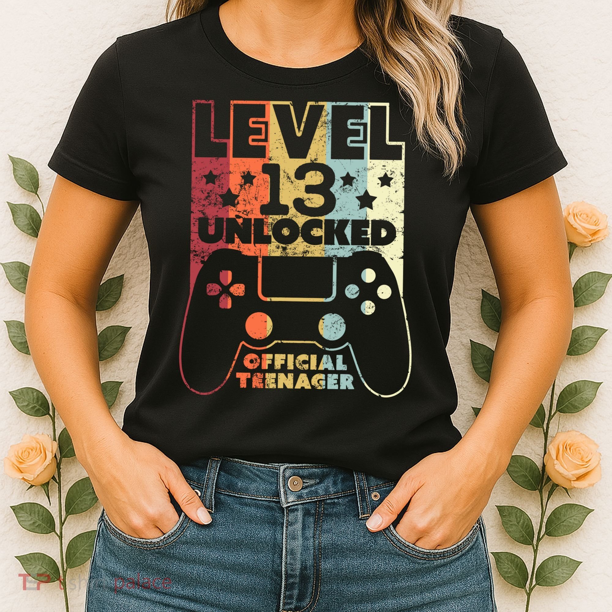 13th Birthday Level 13 Unlocked Official Teenager Women's T-Shirt