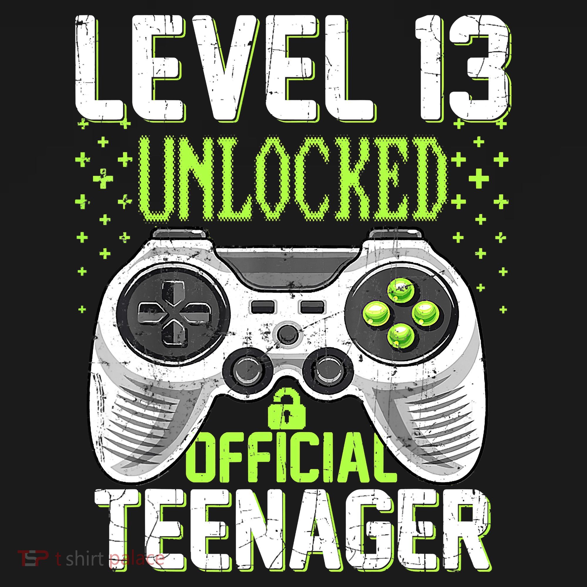 13th Birthday Level 13 Unlocked Funny Teenager Game Ornament