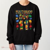 11th Birthday Master Builder 11 Years Old Block Building Women's Sweatshirt thumb 0
