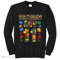 11th Birthday Master Builder 11 Years Old Block Building Sweatshirt thumb 0