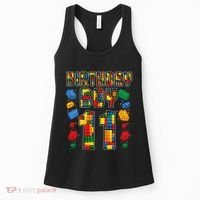 11th Birthday Master Builder 11 Years Old Block Building Women's Tank Top thumb 0