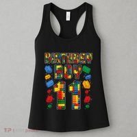 11th Birthday Master Builder 11 Years Old Block Building Women's Tank Top thumb 3