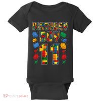 11th Birthday Master Builder 11 Years Old Block Building Baby Bodysuit thumb 0