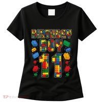 11th Birthday Master Builder 11 Years Old Block Building Women's T-Shirt thumb 0