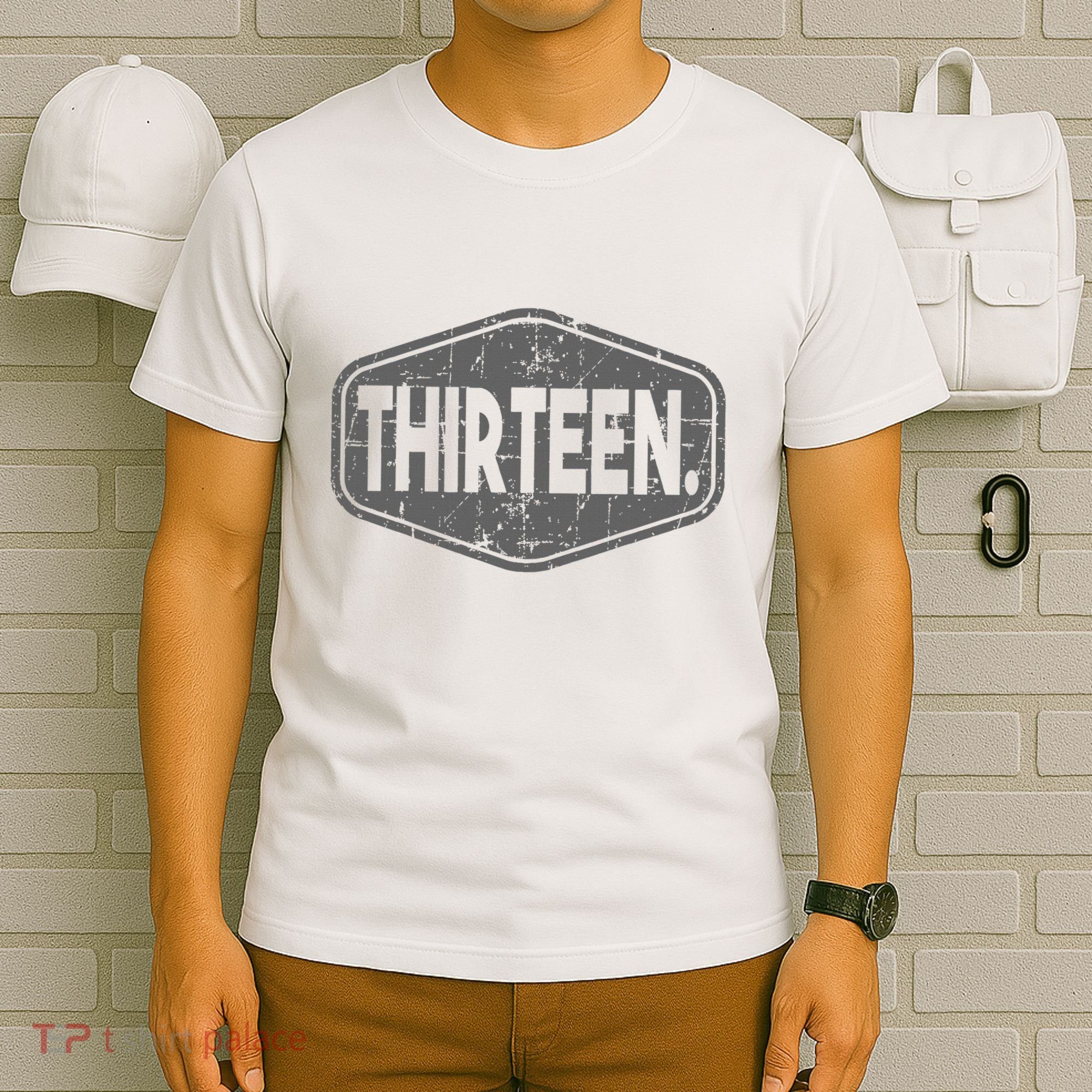 13th Birthday Of Boy Or Girl 13 Years Old Thirteen T-Shirt
