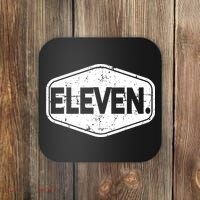 11th Birthday of 11 years old eleven Coaster thumb 0