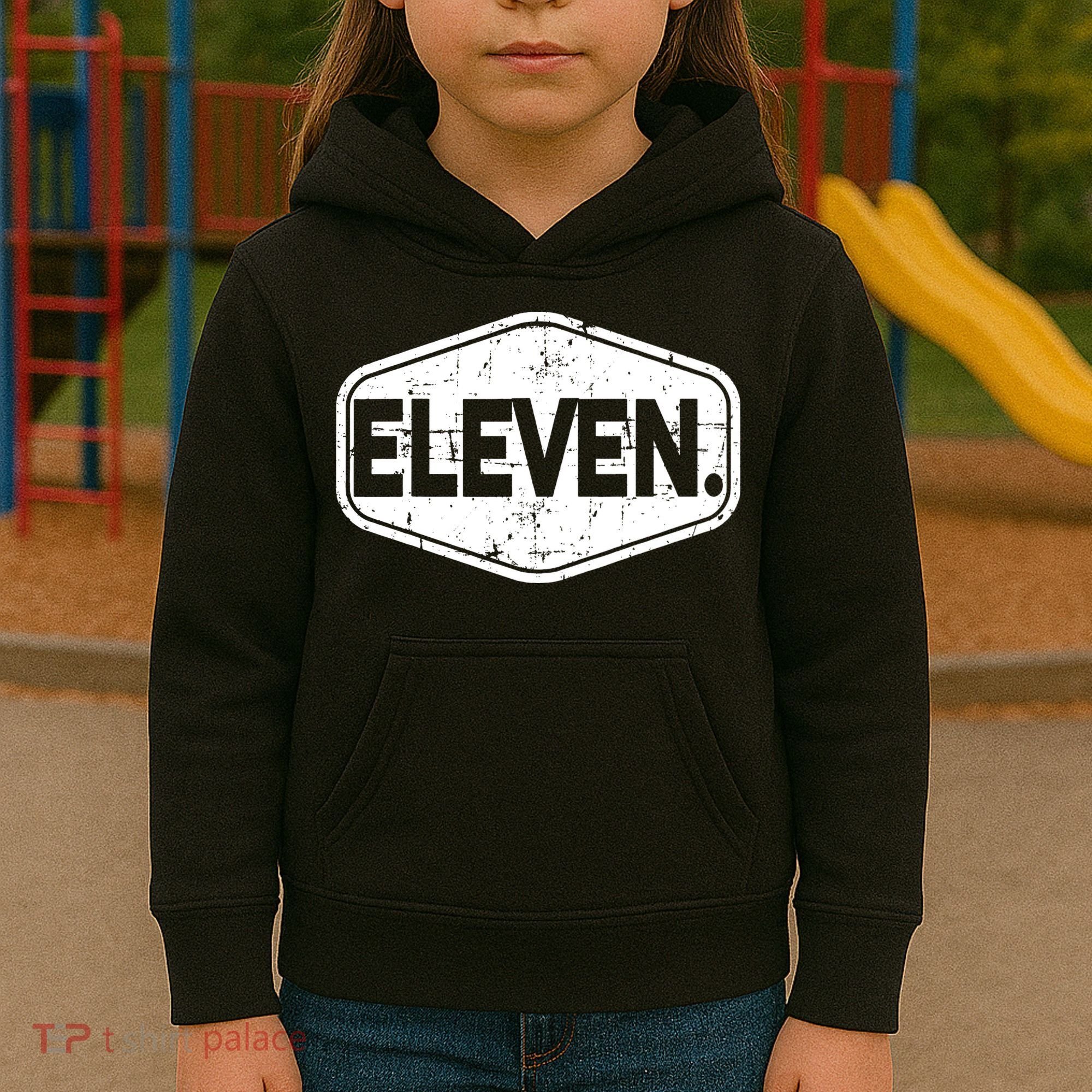 11th Birthday of 11 years old eleven Kids Hoodie