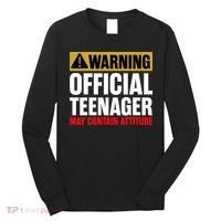 13 Birthday Official Teenager 13yr Math 13th Birthday Long Sleeve Shirt thumb 0