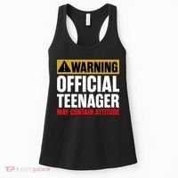 13 Birthday Official Teenager 13yr Math 13th Birthday Women's Tank Top thumb 0