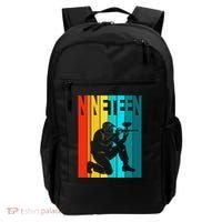 19th Birthday Paintball Theme 19 Year Old Boy Birthday Backpack thumb 0