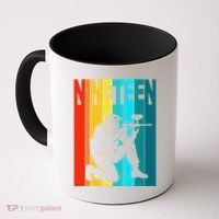19th Birthday Paintball Theme 19 Year Old Boy Birthday Coffee Mug thumb 0