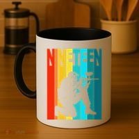 19th Birthday Paintball Theme 19 Year Old Boy Birthday Coffee Mug thumb 4