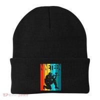 19th Birthday Paintball Theme 19 Year Old Boy Birthday Beanie thumb 0