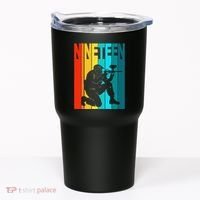 19th Birthday Paintball Theme 19 Year Old Boy Birthday Tumbler thumb 0