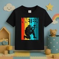 19th Birthday Paintball Theme 19 Year Old Boy Birthday Toddler T-Shirt thumb 3