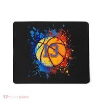 13th Birthday Party Thirteen 13 Year Old Basketball Bday Mousepad thumb 0