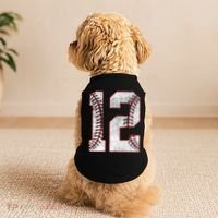 12th Birthday party Twelve 12 Year Old Baseball Bday Doggie Tank thumb 2